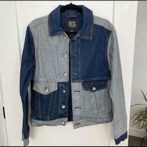 SOLD BDG Colorblock Denim Jacket